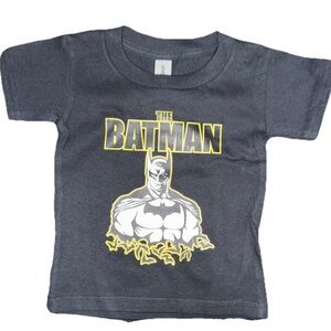 Batman Graphic T-Shirt Kids Black 2T NEW